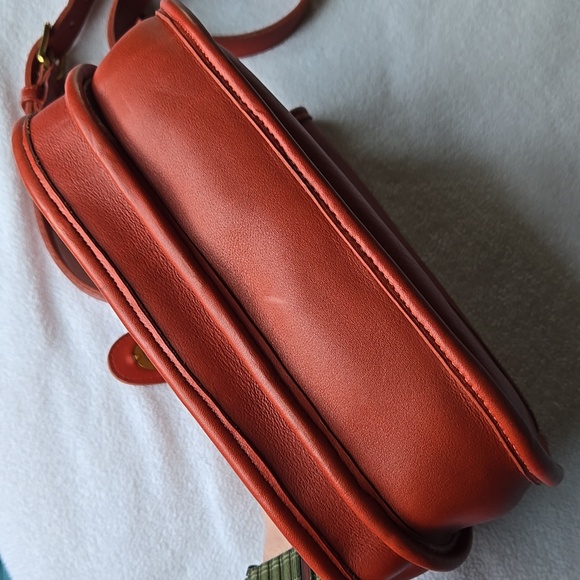 Vintage COACH 9954 Prairie Bag RARE Red - Picture 12 of 13